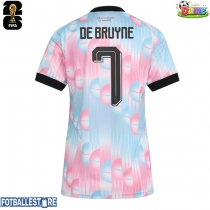 Belgia Kevin De Bruyne #7 Bortedrakt Dame VM 2026 Kortermet